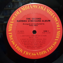 Charger l'image dans la galerie, Barbra Streisand : The Second Barbra Streisand Album (LP, Album, RE)