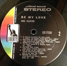 Laden Sie das Bild in den Galerie-Viewer, Mel Carter : Be My Love (LP, Album)