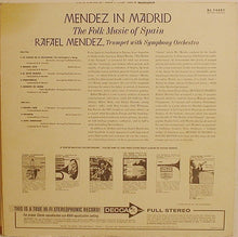 Load image into Gallery viewer, Rafael Mendez : Mendez In Madrid - The Folk Music Of Spain (LP, Album)