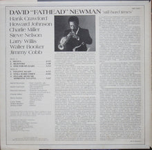 Load image into Gallery viewer, David "Fathead" Newman : Still Hard Times (LP)