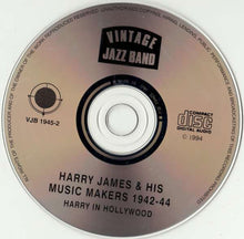 Load image into Gallery viewer, Harry James & His Music Makers : Harry For Hollywood (CD, Album)