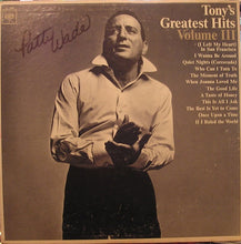 Load image into Gallery viewer, Tony Bennett : Tony Bennett's Greatest Hits, Volume III / The Movie Song Album (LP, Comp, Promo)