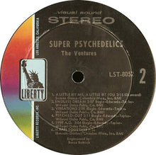 Load image into Gallery viewer, The Ventures : Super Psychedelics (LP, Album, Ind)