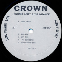 Load image into Gallery viewer, Richard Berry And The Dreamers (4) : Richard Berry And The Dreamers (LP, Album)