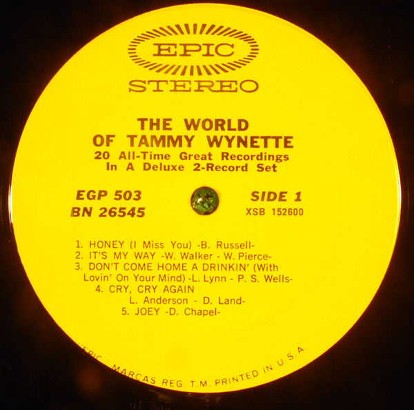 Lovely Place To Cry - Tammy Wynette 