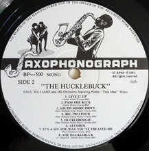 Load image into Gallery viewer, Paul Williams And His Orchestra* Featuring Noble Watts : The Hucklebuck (LP, Comp, Mono)