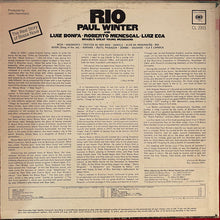 Charger l'image dans la galerie, Paul Winter (2) / Luiz Bonfa* / Roberto Menescal / Luiz Eça : Rio (LP, Album, Mono, Pit)