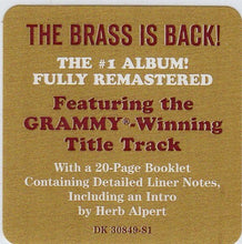 Charger l'image dans la galerie, Herb Alpert & the Tijuana Brass : What Now My Love (CD, Album, RE)