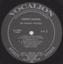 Load image into Gallery viewer, The Wilburn Brothers (Teddy & Doyle)* : Carefree Moments (LP, Album)
