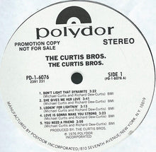 Laden Sie das Bild in den Galerie-Viewer, The Curtis Bros. : The Curtis Bros. (LP, Album, Promo)