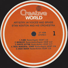 Load image into Gallery viewer, Stan Kenton : Artistry In Voices And Brass (LP, Album, RE)