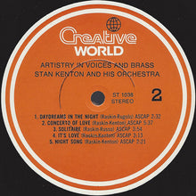 Load image into Gallery viewer, Stan Kenton : Artistry In Voices And Brass (LP, Album, RE)