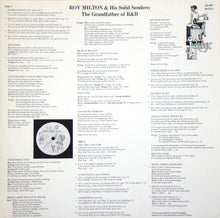 Charger l'image dans la galerie, Roy Milton & His Solid Senders : The Grandfather Of R&B (LP, Album, Comp, Mono)
