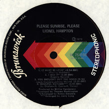 Load image into Gallery viewer, Lionel Hampton : Please Sunrise (LP)