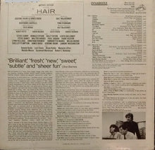Laden Sie das Bild in den Galerie-Viewer, Various : Hair (The American Tribal Love-Rock Musical) (LP, Album, RE, Hol)