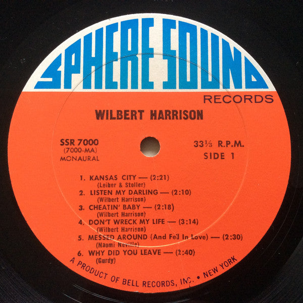 Wilbert Harrison - Kansas City - LP