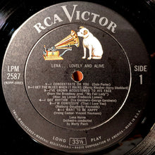 Load image into Gallery viewer, Lena* : Lovely And Alive (LP, Mono)