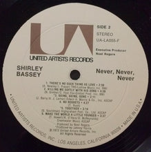 Load image into Gallery viewer, Shirley Bassey : Never Never Never (LP, Album, Gat)