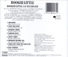 Charger l'image dans la galerie, Booker Little : Booker Little 4 & Max Roach (CD, Album, RE)