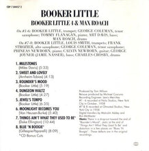 Charger l'image dans la galerie, Booker Little : Booker Little 4 & Max Roach (CD, Album, RE)