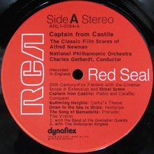 Load image into Gallery viewer, Charles Gerhardt, National Philharmonic Orchestra : Captain From Castile - The Classic Film Scores Of Alfred Newman (LP, Album)