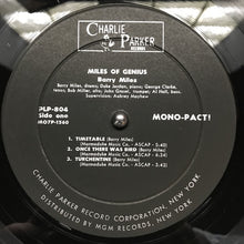 Load image into Gallery viewer, Barry Miles : Miles Of Genius (LP, Album, Mono)