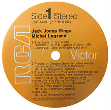 Load image into Gallery viewer, Jack Jones : Sings Michel Legrand (LP, Album, Dyn)