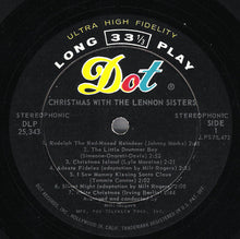 Load image into Gallery viewer, The Lennon Sisters : Christmas With The Lennon Sisters (LP, Album)