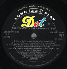 Load image into Gallery viewer, The Lennon Sisters : Christmas With The Lennon Sisters (LP, Album)