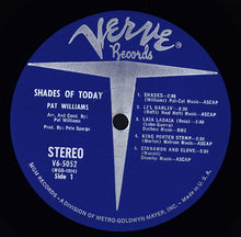 Load image into Gallery viewer, Pat Williams* : Shades Of Today (LP, Album)
