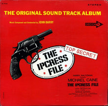 Laden Sie das Bild in den Galerie-Viewer, John Barry : The Ipcress File (The Original Soundtrack Album) (LP, Album)