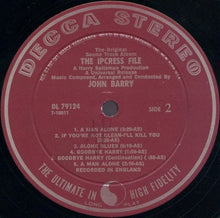 Laden Sie das Bild in den Galerie-Viewer, John Barry : The Ipcress File (The Original Soundtrack Album) (LP, Album)