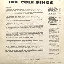 Load image into Gallery viewer, Ike Cole : Ike Cole Sings (LP)