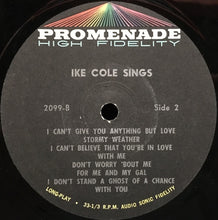 Load image into Gallery viewer, Ike Cole : Ike Cole Sings (LP)
