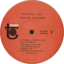 Load image into Gallery viewer, Justin Wilson : Whoooo Boy (LP, Album, Mono)