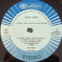 Load image into Gallery viewer, Don Gibson : Hurtin' Inside (LP)