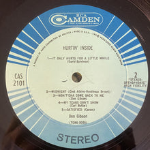 Load image into Gallery viewer, Don Gibson : Hurtin' Inside (LP)