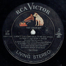 Load image into Gallery viewer, Don Gibson : That Gibson Boy (LP, Album, Ind)