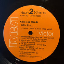 Laden Sie das Bild in den Galerie-Viewer, Dottie West : Careless Hands (LP, Album)