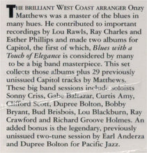 Load image into Gallery viewer, Onzy Matthews : Mosaic Select (Box, Comp, Ltd + 3xCD)