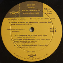 Laden Sie das Bild in den Galerie-Viewer, Various : The RCA Victor Encyclopedia Of Recorded Jazz: Album 5 - Gil To Hig (10", Comp)