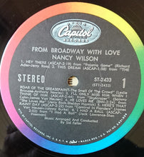 Laden Sie das Bild in den Galerie-Viewer, Nancy Wilson : From Broadway With Love (LP, Album)