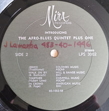 Charger l'image dans la galerie, The Afro Blues Quintet Plus One : Introducing (LP, Album)