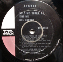 Load image into Gallery viewer, Mel Carter : Hold Me, Thrill Me, Kiss Me (LP, Album)