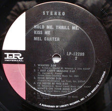 Load image into Gallery viewer, Mel Carter : Hold Me, Thrill Me, Kiss Me (LP, Album)