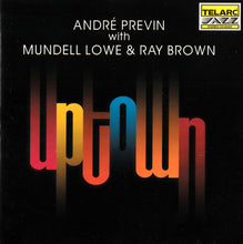 Load image into Gallery viewer, André Previn With Mundell Lowe & Ray Brown : Uptown (CD, Album)