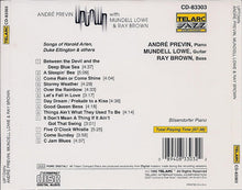 Load image into Gallery viewer, André Previn With Mundell Lowe & Ray Brown : Uptown (CD, Album)