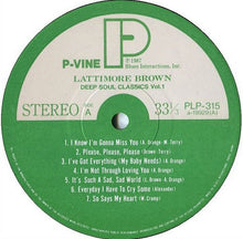 Load image into Gallery viewer, Lattimore Brown : Lattimore Brown (LP, Comp)