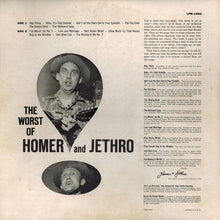 Charger l'image dans la galerie, Homer And Jethro : The Worst Of Homer & Jethro (LP, Comp, Mono)