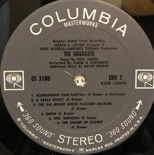 Load image into Gallery viewer, Paul Simon, Simon & Garfunkel, David Grusin* : The Graduate (Original Sound Track Recording) (LP, Album, San)